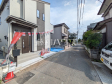 接道状況および現場風景　【小平市小川西町５丁目】