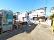 接道状況および現場風景　【朝霞市宮戸４丁目】