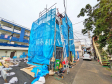 接道状況および現場風景　【調布市若葉町２丁目】