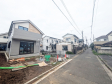 2号棟　接道状況および現場風景　【清瀬市元町２丁目】