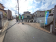 接道状況および現場風景　【所沢市大字下安松】