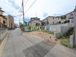 接道状況および現場風景　【所沢市大字下安松】