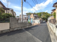 接道状況および現場風景　【所沢市大字下安松】