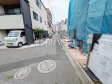 接道状況および現場風景　【中野区松が丘１丁目】