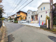 A号棟 接道状況および現場風景 【所沢市中新井4丁目】 A号棟 接道状況および現場風景 【所沢市中新井4丁目】