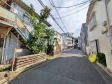 接道状況および現場風景　【練馬区関町南１丁目】