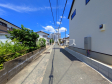 接道状況および現場風景　【福岡市西区今宿２丁目】