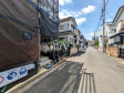 接道状況および現場風景　【新座市野寺４丁目】