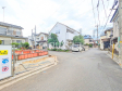 接道状況および現場風景　【新座市野寺４丁目】