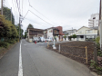 接道状況および現場風景　【武蔵野市桜堤１丁目】