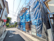 接道状況および現場風景　【練馬区平和台２丁目】