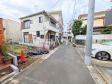 接道状況および現場風景　【世田谷区赤堤４丁目】