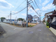 接道状況および現場風景　【小平市花小金井南町３丁目】