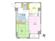 間取図　【立川シティハイツ】