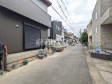 接道状況および現場風景　【朝霞市三原２丁目】