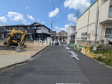 接道状況および現場風景　【春日井市岩成台５丁目】