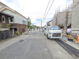 接道状況および現場風景　【春日井市岩成台５丁目】