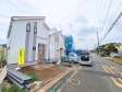 接道状況および現場風景 【多摩市乞田】 接道状況および現場風景 【多摩市乞田】