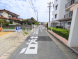 接道状況および現場風景　【福岡市西区上山門１丁目】