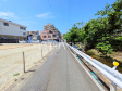接道状況および現場風景　【福岡市城南区長尾４丁目】