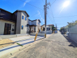 接道状況および現場風景 【福岡市城南区樋井川5丁目】 接道状況および現場風景 【福岡市城南区樋井川5丁目】