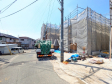 接道状況および現場風景　【福岡市早良区梅林７丁目】