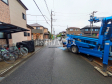 接道状況および現場風景　【東久留米市氷川台２丁目】