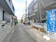 接道状況および現場風景 【志木市下宗岡4丁目】 接道状況および現場風景 【志木市下宗岡4丁目】