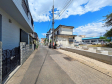 接道状況および現場風景　【志木市下宗岡４丁目】