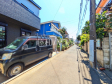 接道状況および現場風景　【富士見市鶴瀬西３丁目】