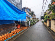 接道状況および現場風景　【富士見市鶴瀬西３丁目】