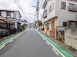 接道状況および現場風景　【杉並区宮前３丁目】