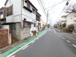 接道状況および現場風景　【杉並区宮前３丁目】