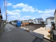1号棟　接道状況および現場風景　【武蔵野市関前３丁目】