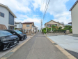 接道状況および現場風景　【北名古屋市熊之庄十二社】