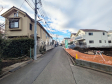 接道状況および現場風景　【調布市東つつじケ丘３丁目】
