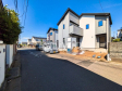 接道状況および現場風景　【所沢市中新井３丁目】