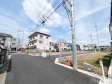 接道状況および現場風景　【調布市富士見町２丁目】