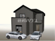 6号地　建物プラン例（パース・外観）　【東村山市美住町２丁目】　[参考プラン] 建物価格：2,276万円（税込）　建物面積：99.36m&sup2;