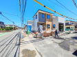接道状況および現場風景　【福岡市早良区賀茂４丁目】