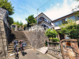 接道状況および現場風景(現況：古屋有)　【八王子市打越町】