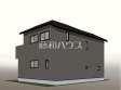建物プラン例（南東パース・外観）　【東村山市野口町３丁目】　[参考プラン] 建物価格：2,450万円（税込）　建物面積：99.36m&sup2;