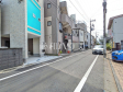 接道状況および現場風景 【国立市西2丁目】 接道状況および現場風景 【国立市西2丁目】