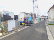 接道状況および現場風景　【武蔵野市境南町１丁目】
