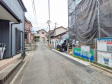 接道状況および現場風景 【富士見市羽沢1丁目】 接道状況および現場風景 【富士見市羽沢1丁目】