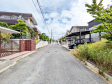 接道状況および現場風景　【春日井市岩成台２丁目】