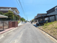 接道状況および現場風景　【春日井市岩成台２丁目】