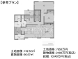 建物プラン例（間取図）　【杉並区井草５丁目】　[参考プラン] 建物価格：2,390万円（税込）　建物面積：102.69m&sup2;