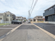 接道状況および現場風景　【名古屋市北区東味鋺３丁目】
