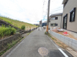 接道状況および現場風景　【名古屋市北区東味鋺３丁目】